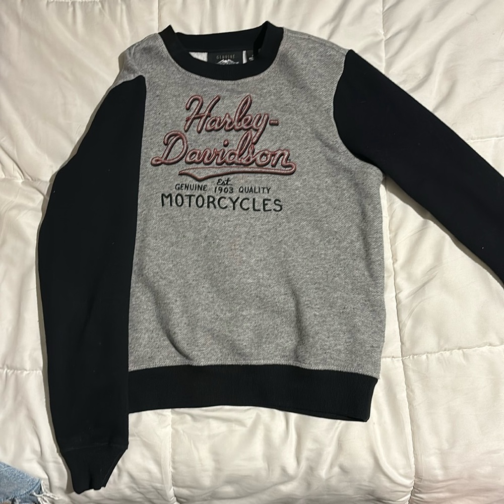 harley davidson sweatshirt size:small